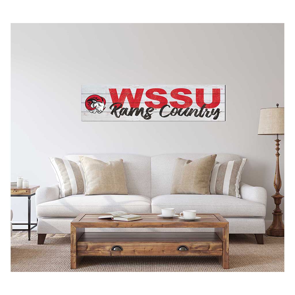 40x10 Sign With Logo Winston-Salem State Rams
