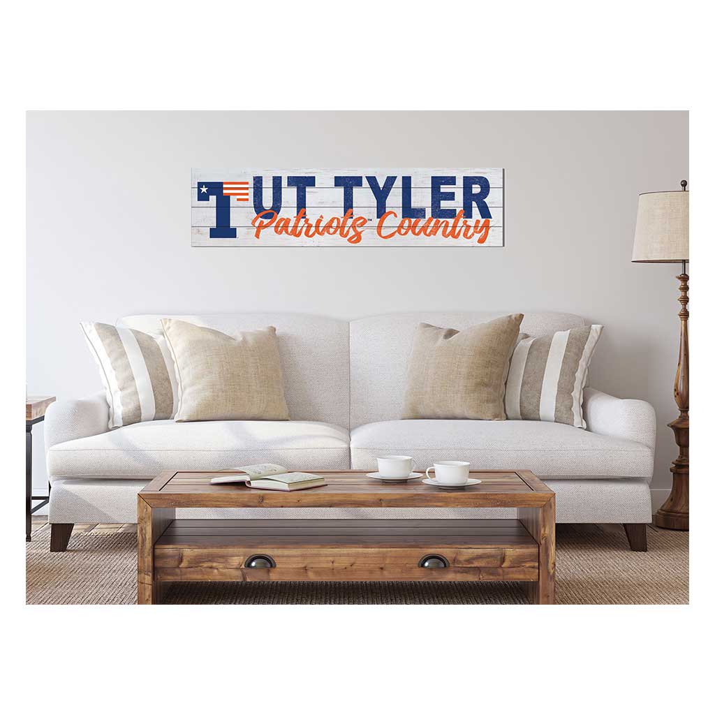 40x10 Sign With Logo University of Texas at Tyler Patroits