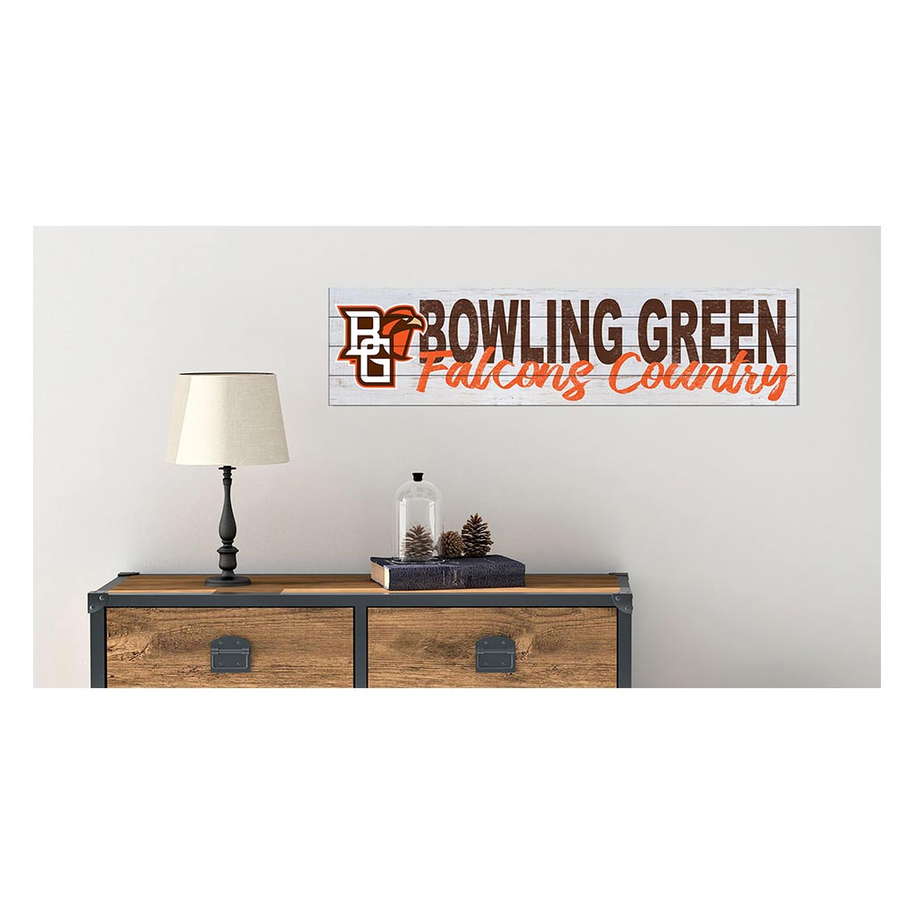 40x10 Sign With Logo Bowling Green Falcons