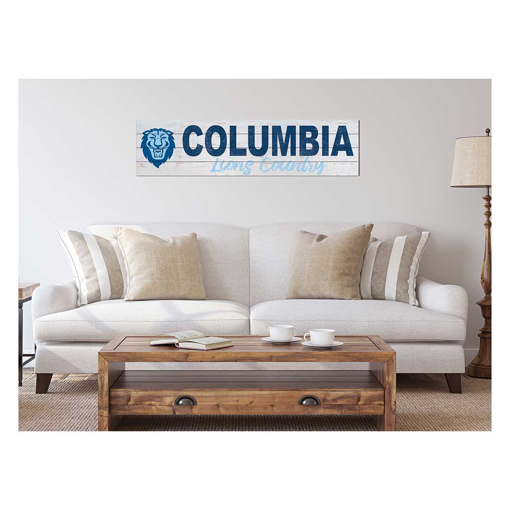 40x10 Sign With Logo Columbia Lions