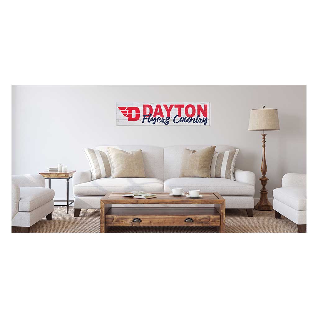 40x10 Sign With Logo Dayton Flyers