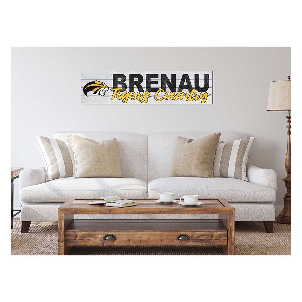 40x10 Sign With Logo Brenau University Golden Tigers