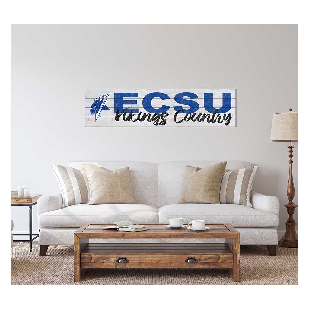 40x10 Sign With Logo Elizabeth City State Vikings