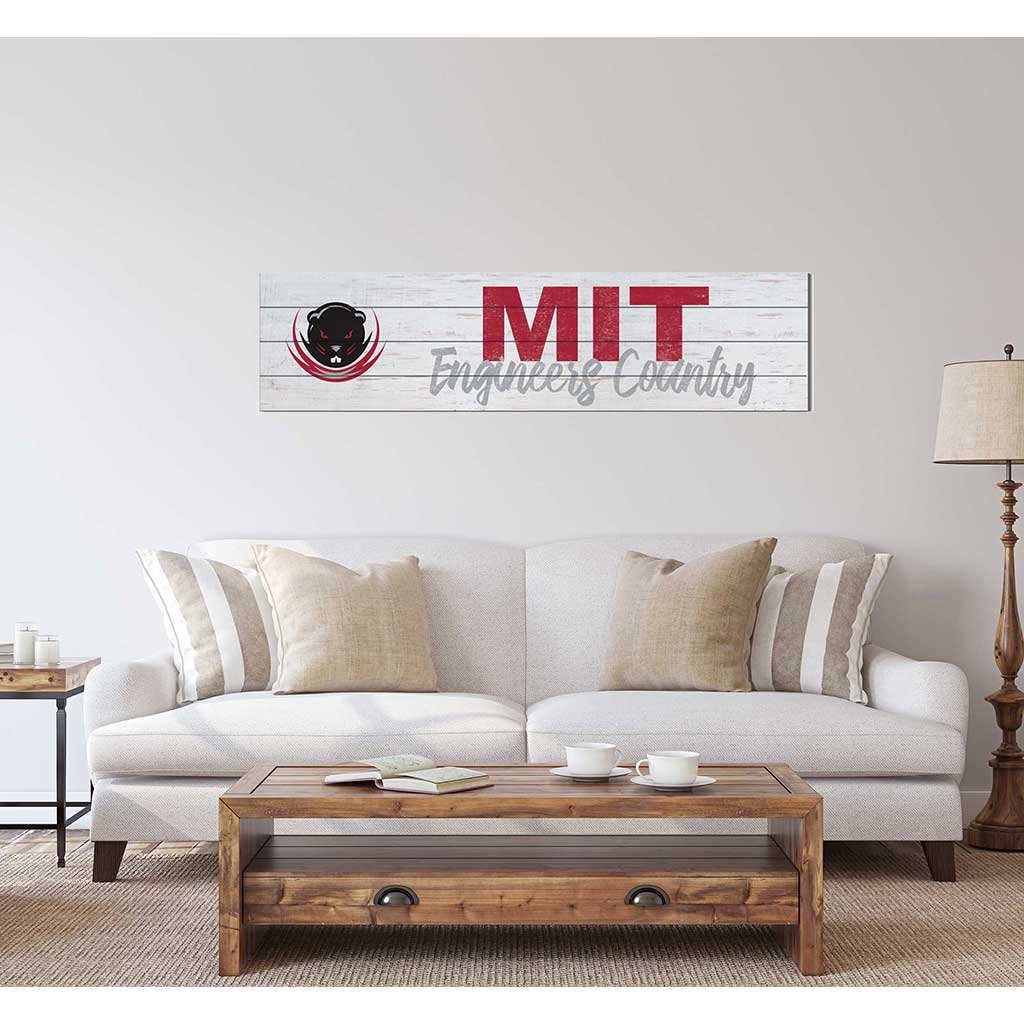 40x10 Sign With Logo Massachusetts Institute Of Technology Engineers