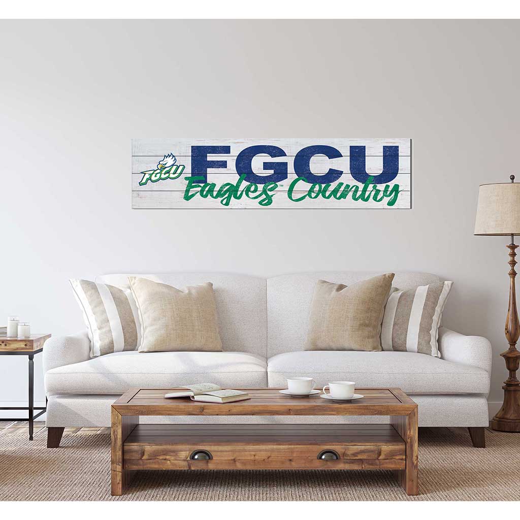 40x10 Sign With Logo Florida Gulf Coast Eagles