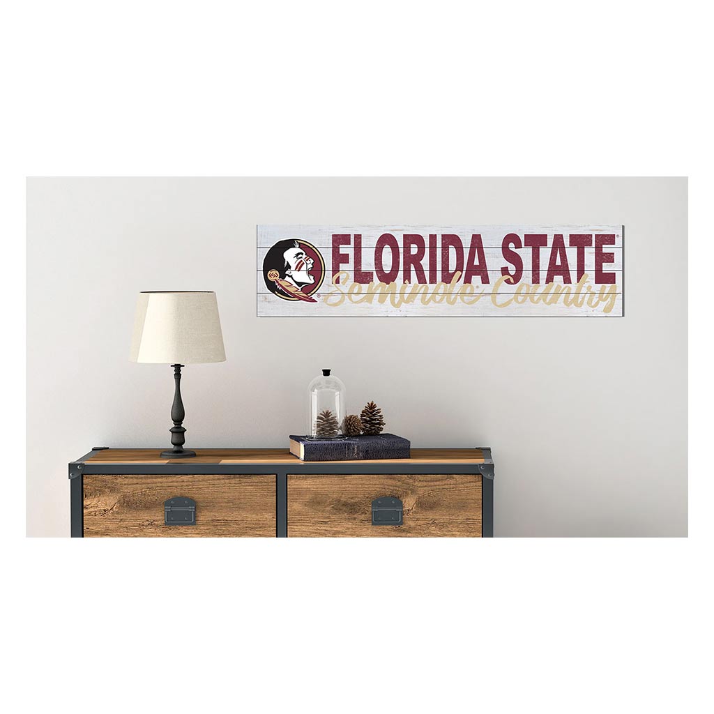 40x10 Sign With Logo Florida State Seminoles