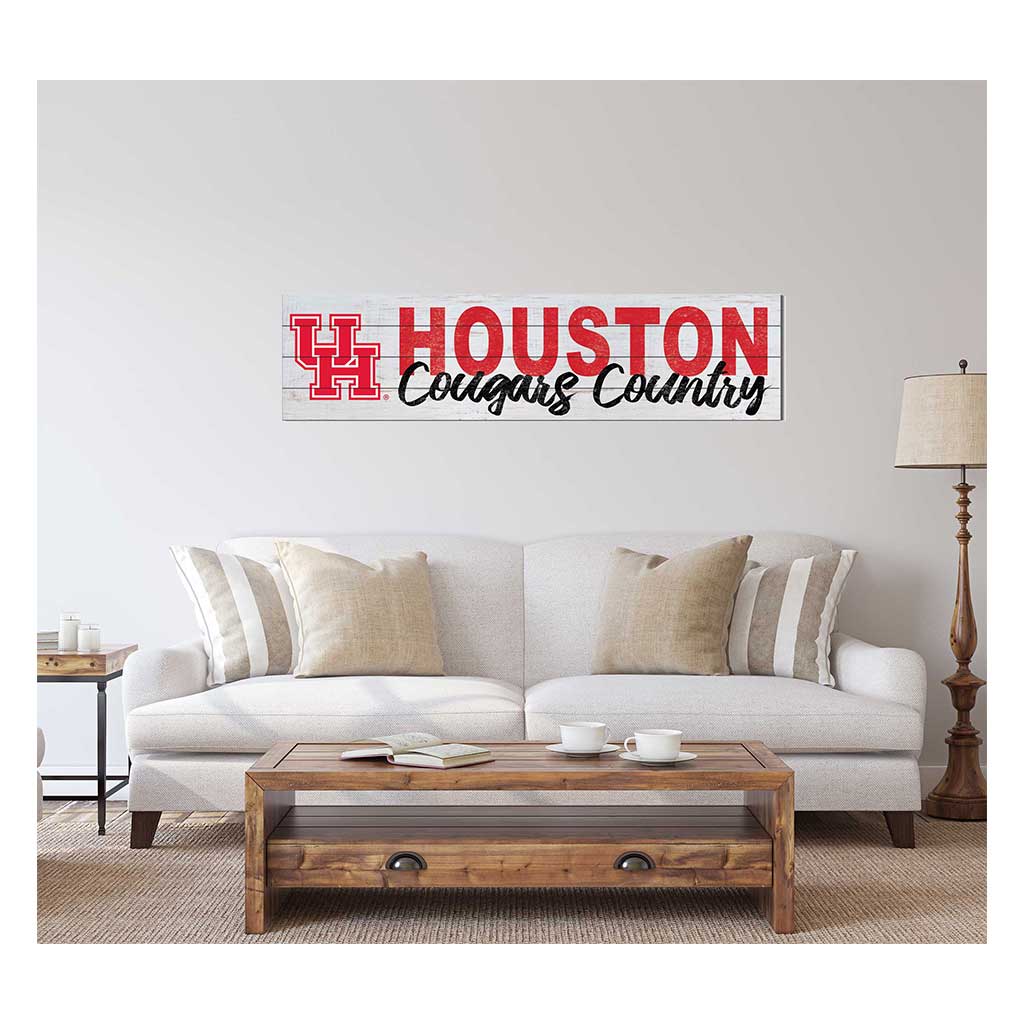 40x10 Sign With Logo Houston Cougars