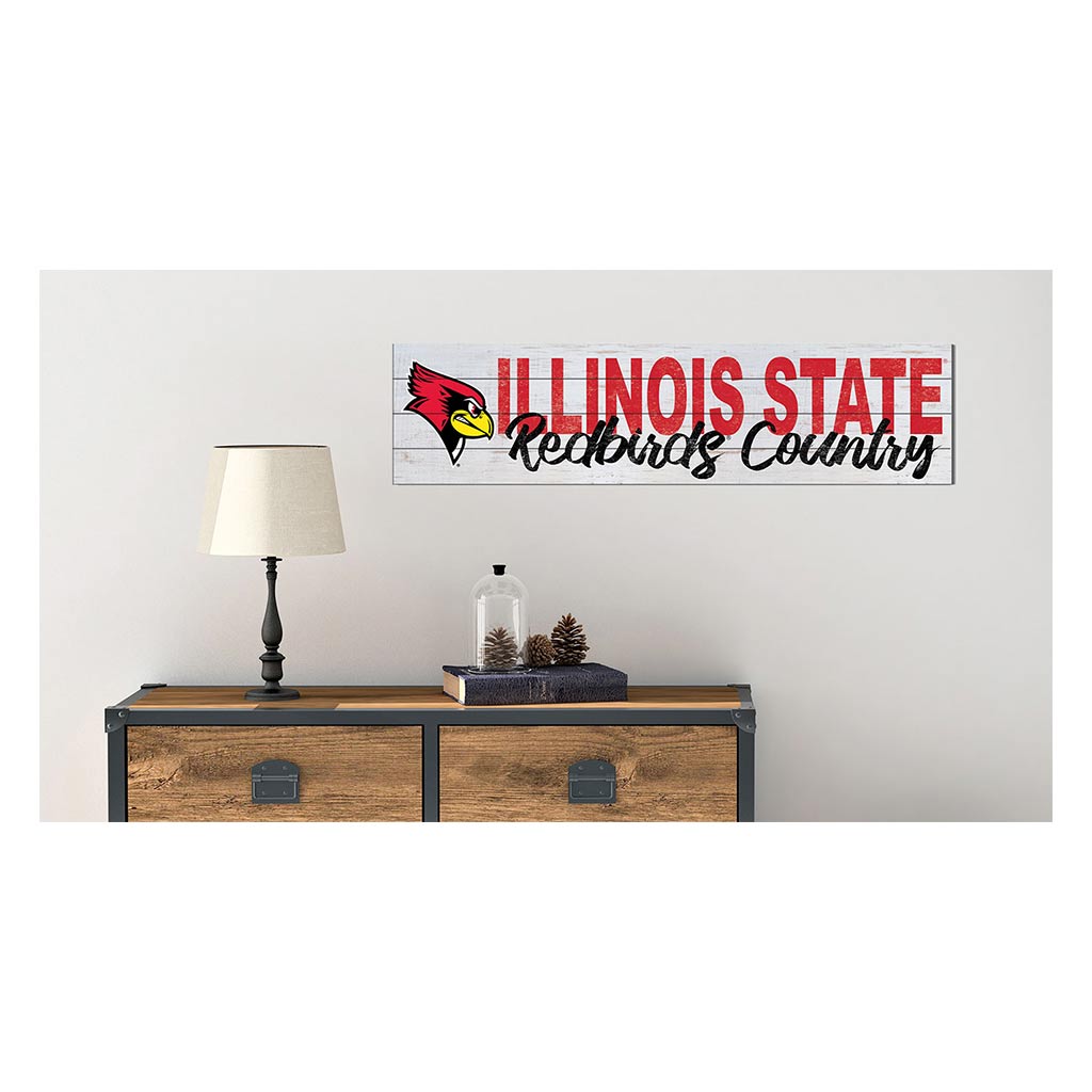 40x10 Sign With Logo Illinois State Redbirds