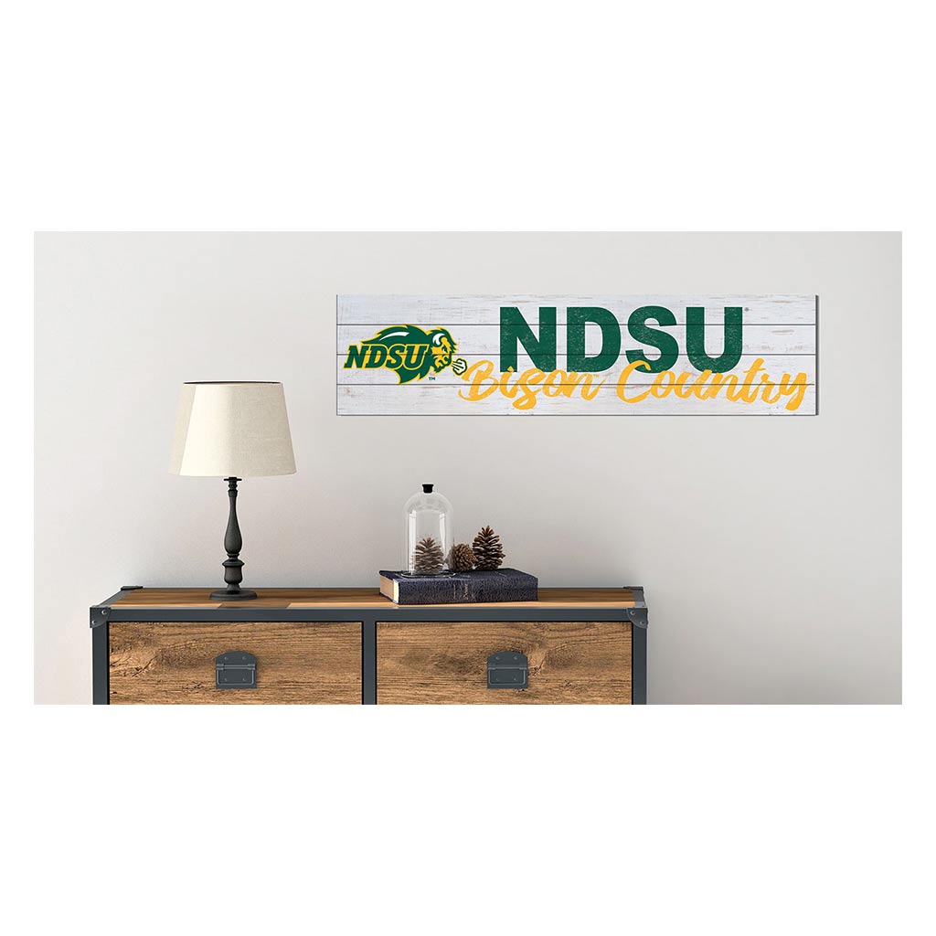 40x10 Sign With Logo North Dakota State Bison