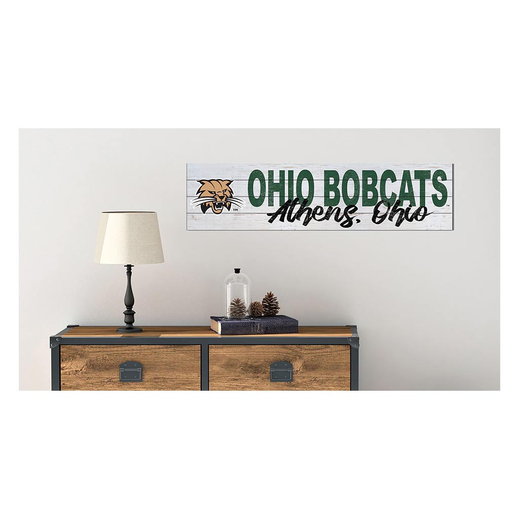 40x10 Sign With Logo Ohio University Bobcats - Special