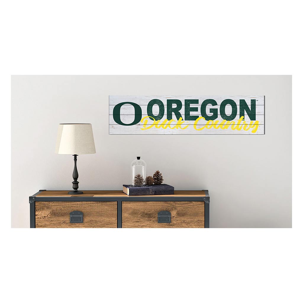 40x10 Sign With Logo Oregon Ducks