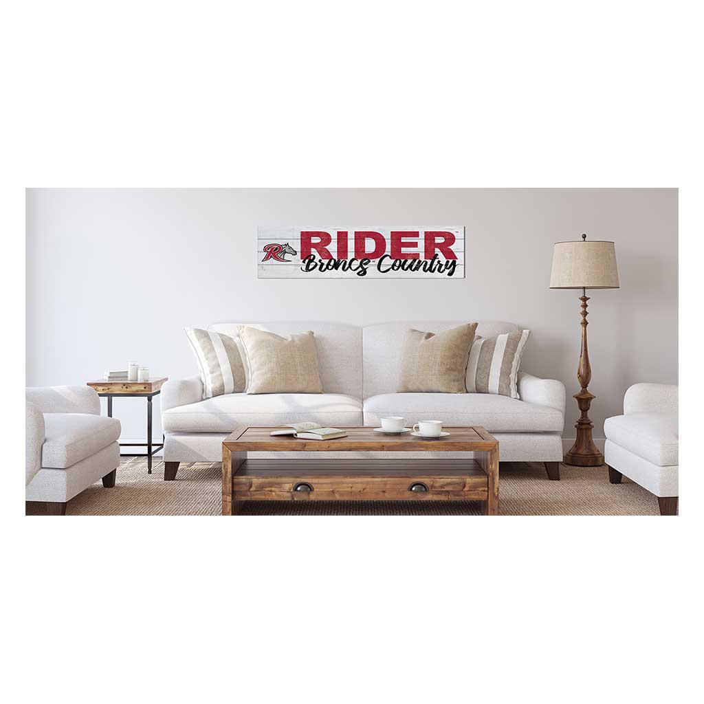 40x10 Sign With Logo Rider Broncs