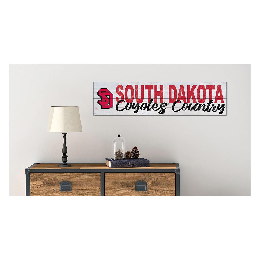 40x10 Sign With Logo South Dakota Coyotes