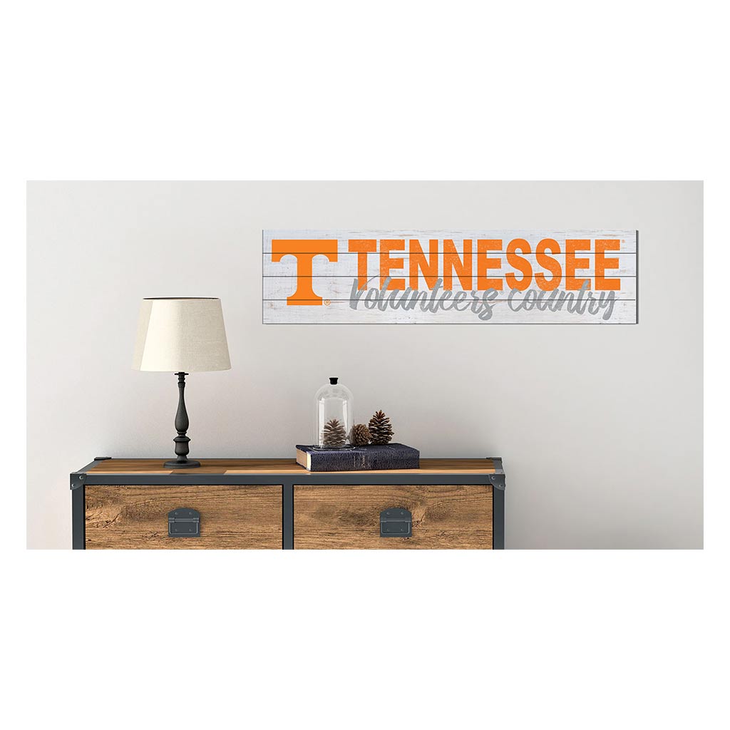 40x10 Sign With Logo Tennessee Volunteers