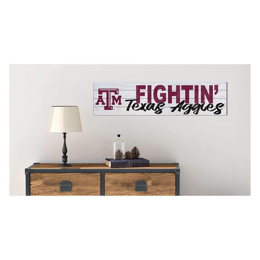 40x10 Sign With Logo Texas A&M Aggies Verbiage