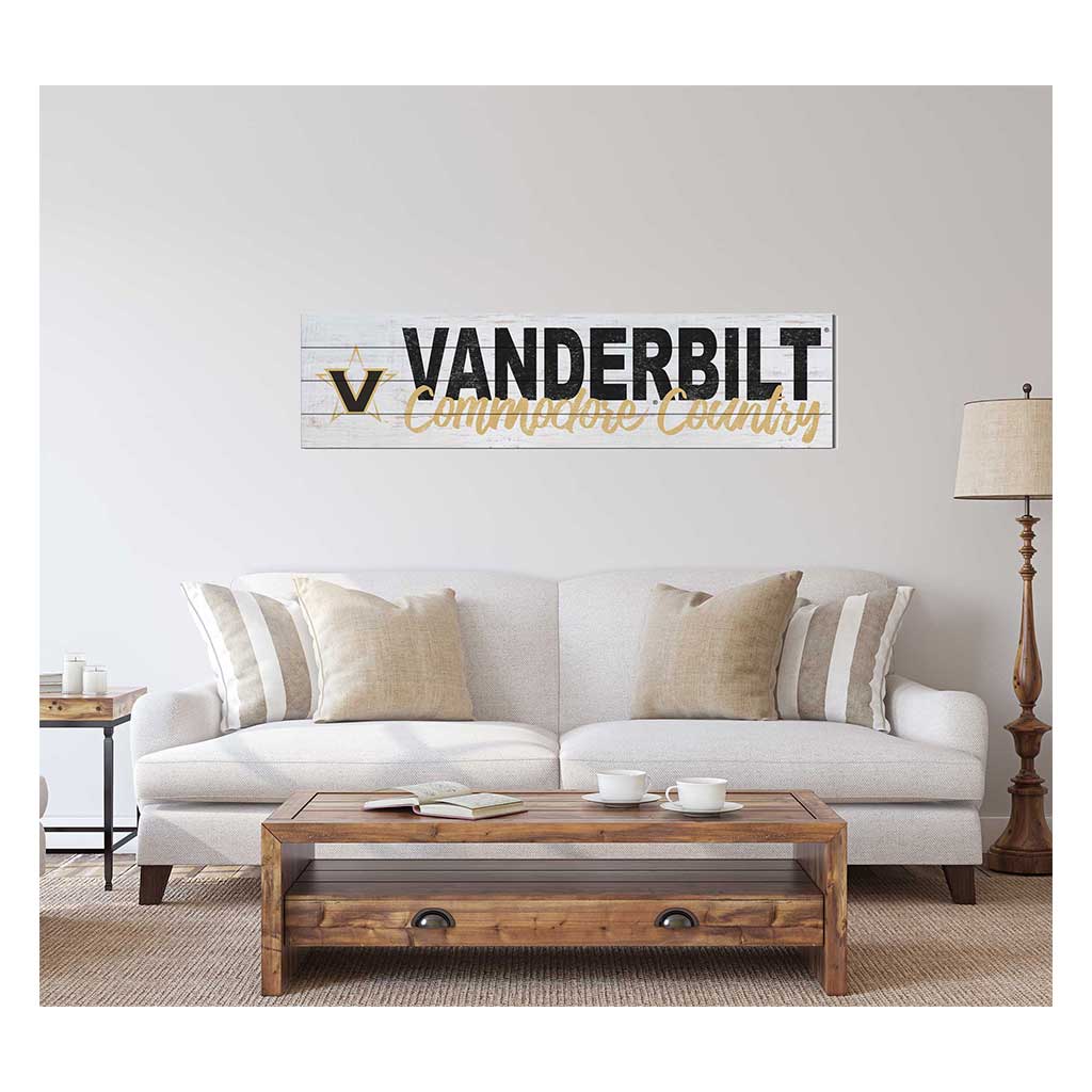 40x10 Sign With Logo Vanderbilt Commodores