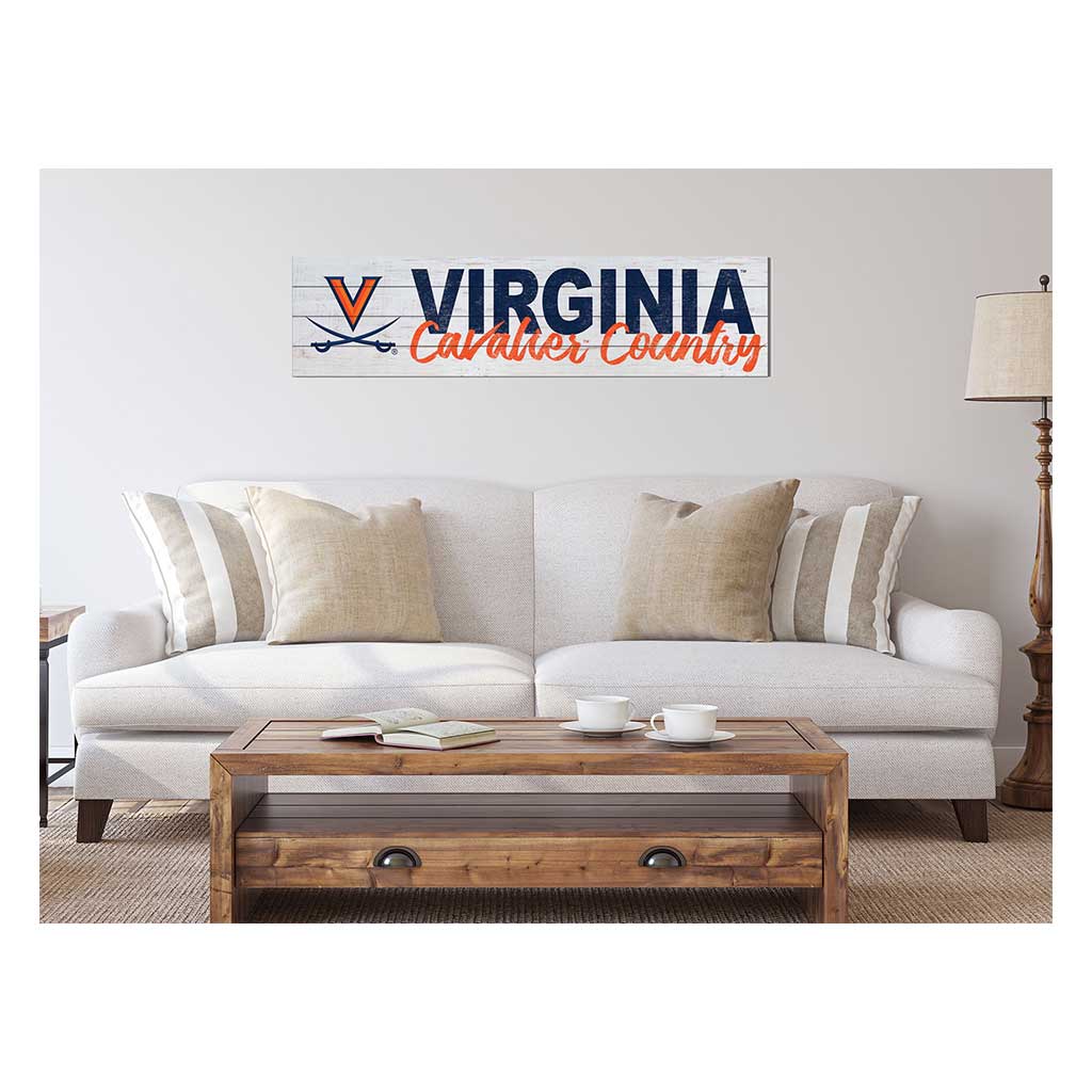 40x10 Sign With Logo Virginia Cavaliers