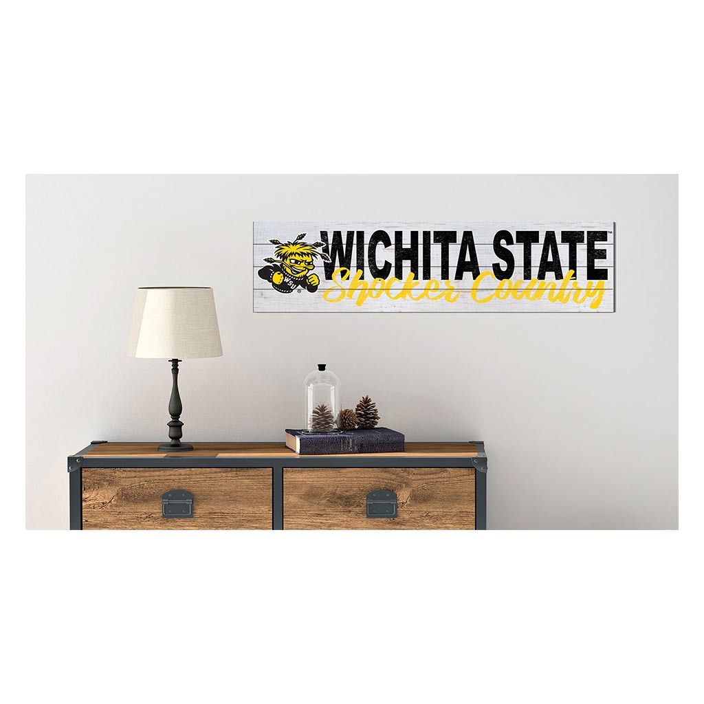 40x10 Sign With Logo Wichita State Shockers