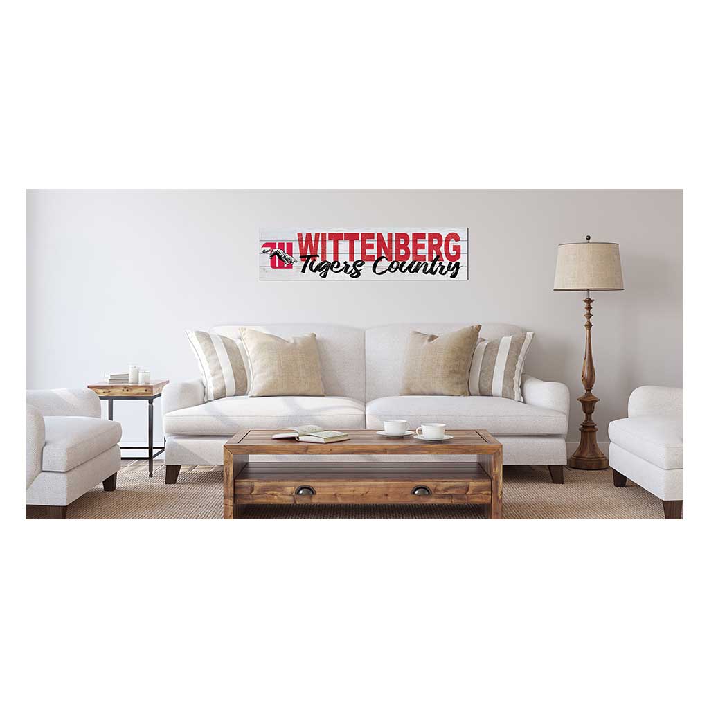 40x10 Sign With Logo Wittenberg Tigers