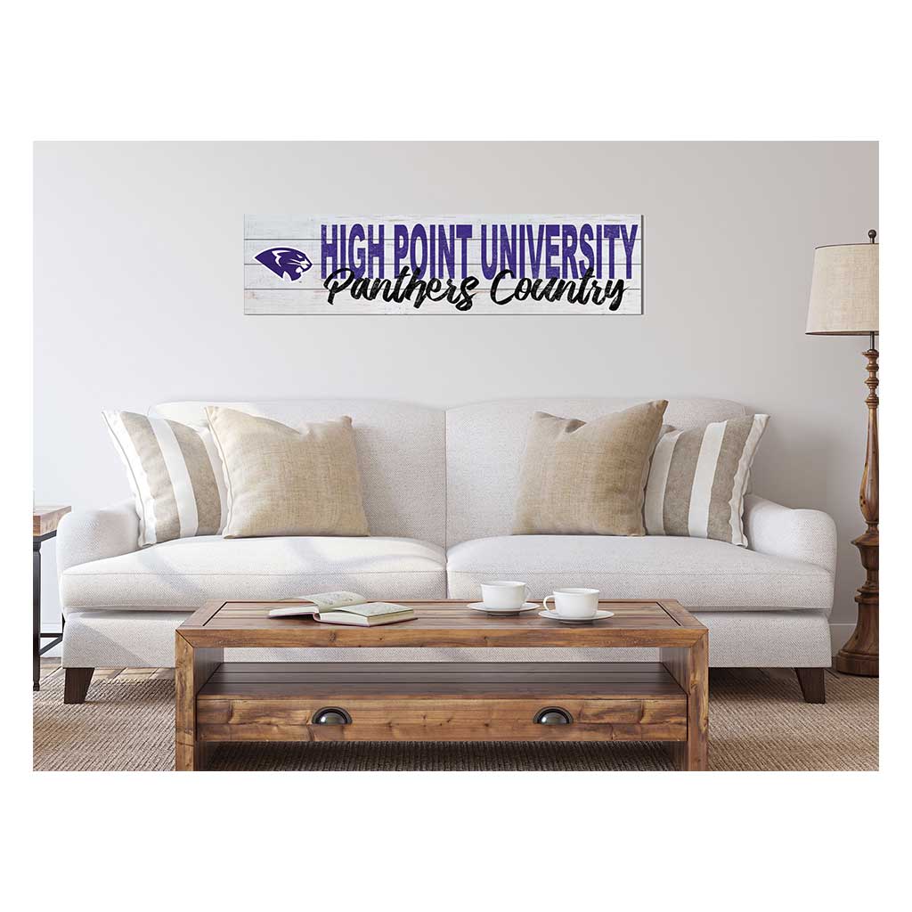 40x10 Sign With Logo High Point Panthers