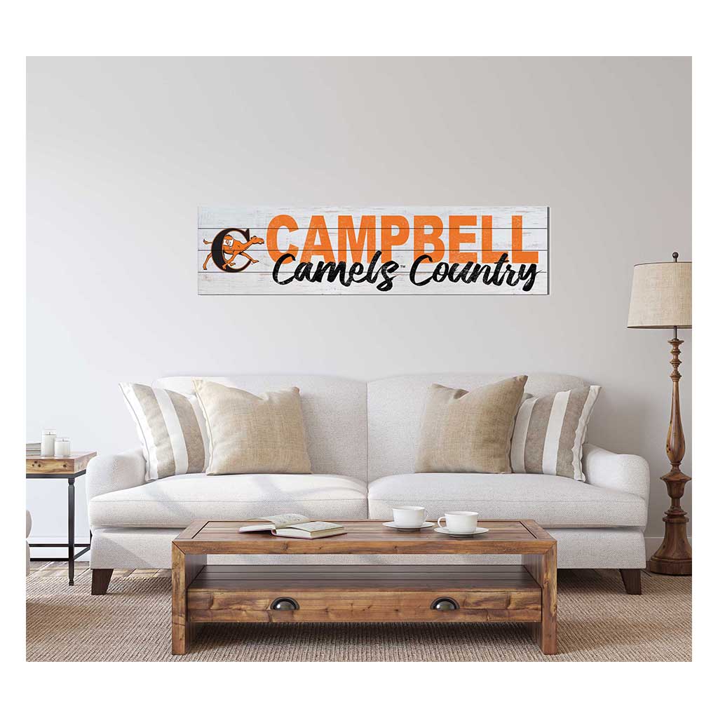 40x10 Sign With Logo Campbell Fighting Camels