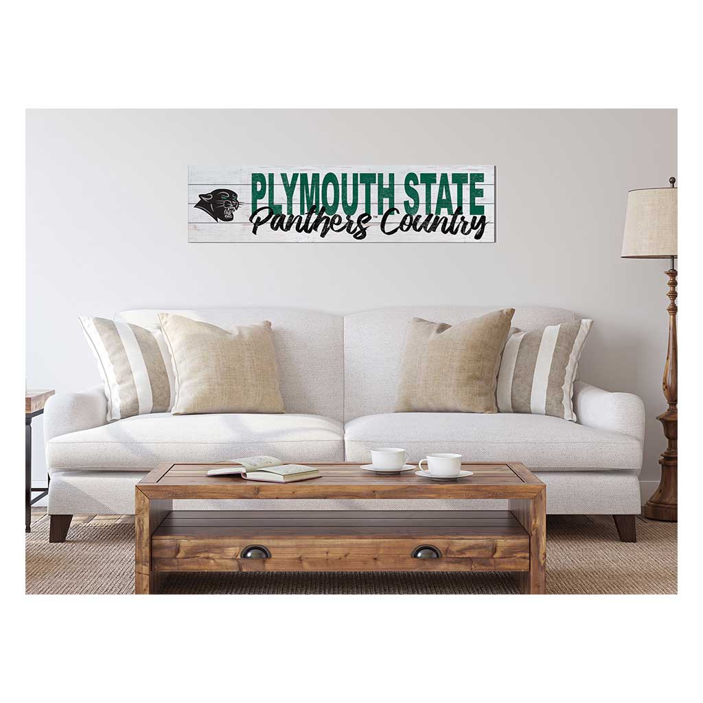 40x10 Sign With Logo Plymouth State University Panthers