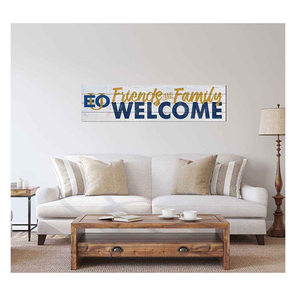 40x10 Sign Friends Family Welcome Eastern Oregon University Mountaineers