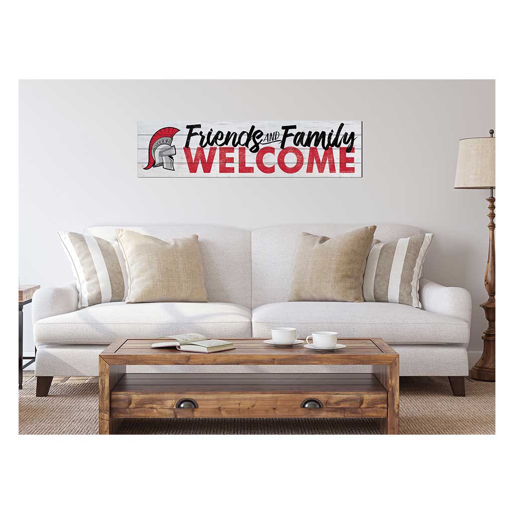 40x10 Sign Friends Family Welcome Saint Martin's University Saints