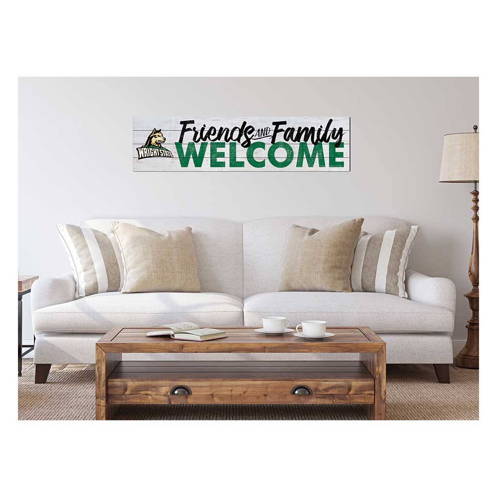 40x10 Sign Friends Family Welcome Wright State University - Lake Campus