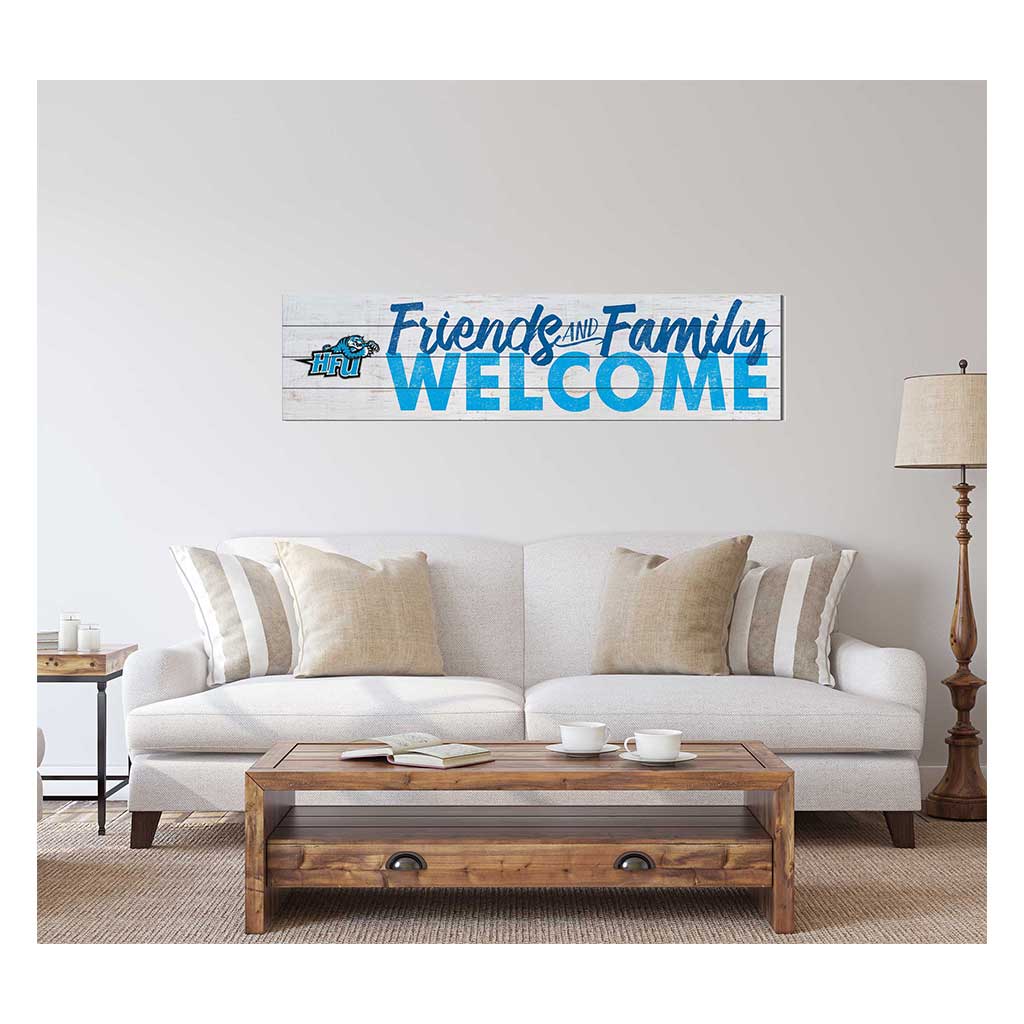 40x10 Sign Friends Family Welcome Holy Family Universty Tigers