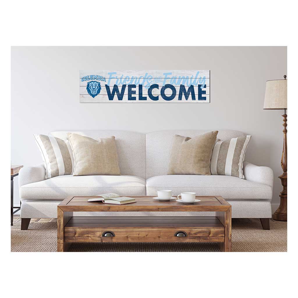 40x10 Sign Friends Family Welcome Columbia Lions