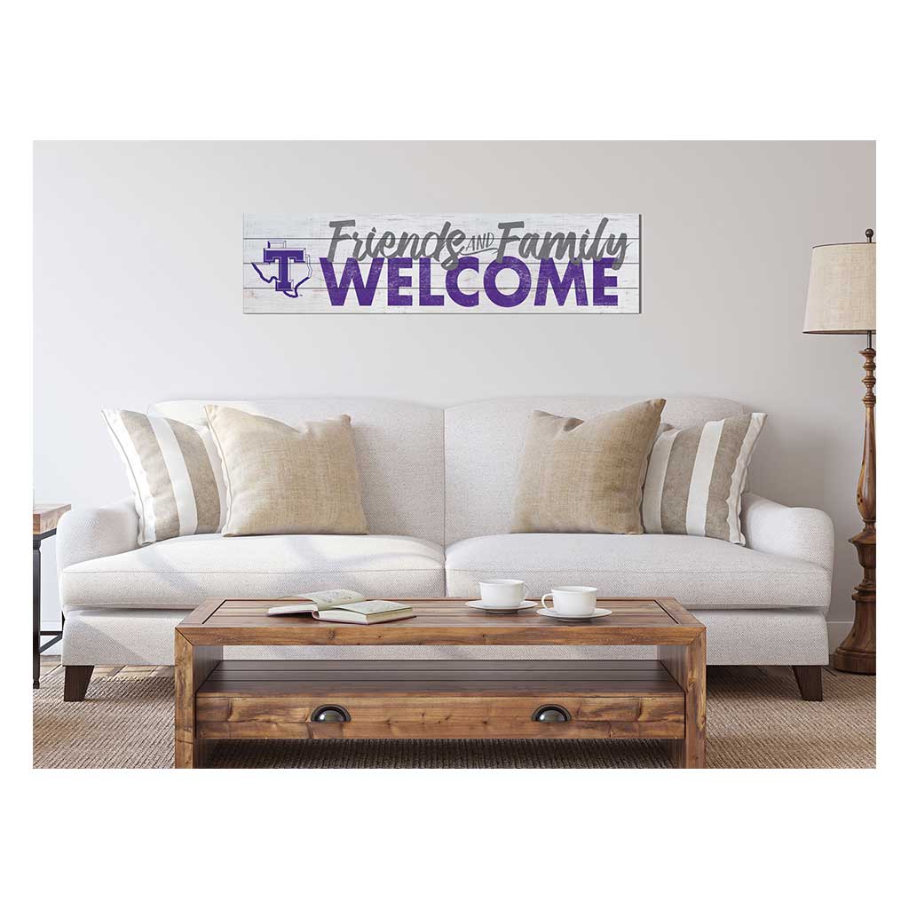 40x10 Sign Friends Family Welcome Tarleton State University Texans