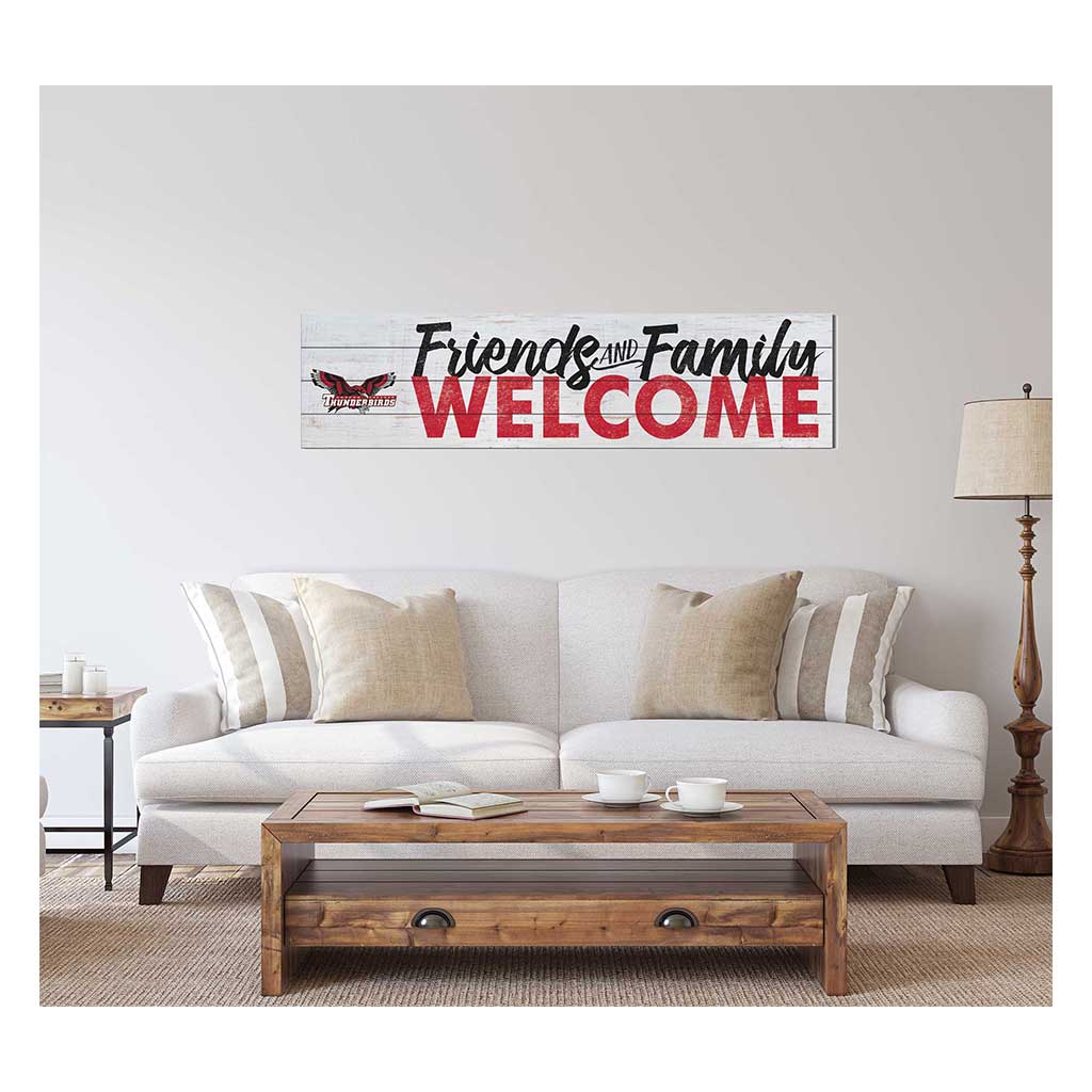 40x10 Sign Friends Family Welcome Casper College Thunderbirds