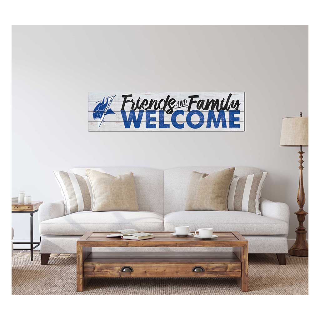 40x10 Sign Friends Family Welcome Elizabeth City State Vikings