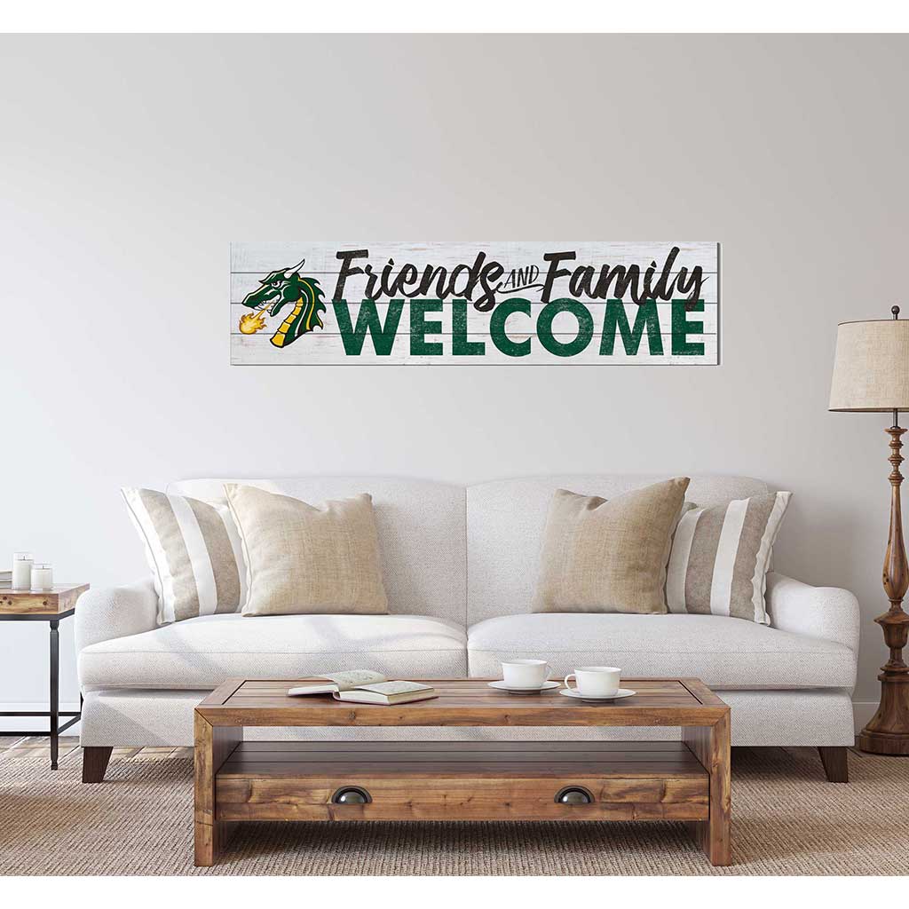 40x10 Sign Friends Family Welcome Tiffin University Dragons