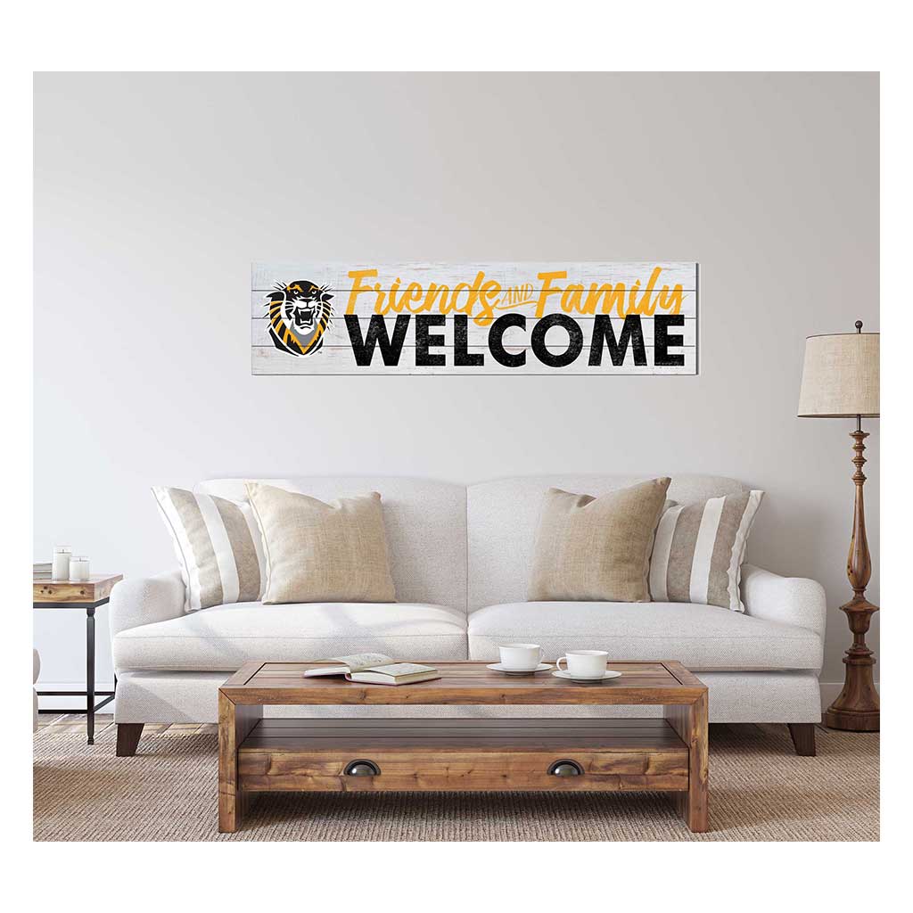 40x10 Sign Friends Family Welcome Fort Hays State Tigers