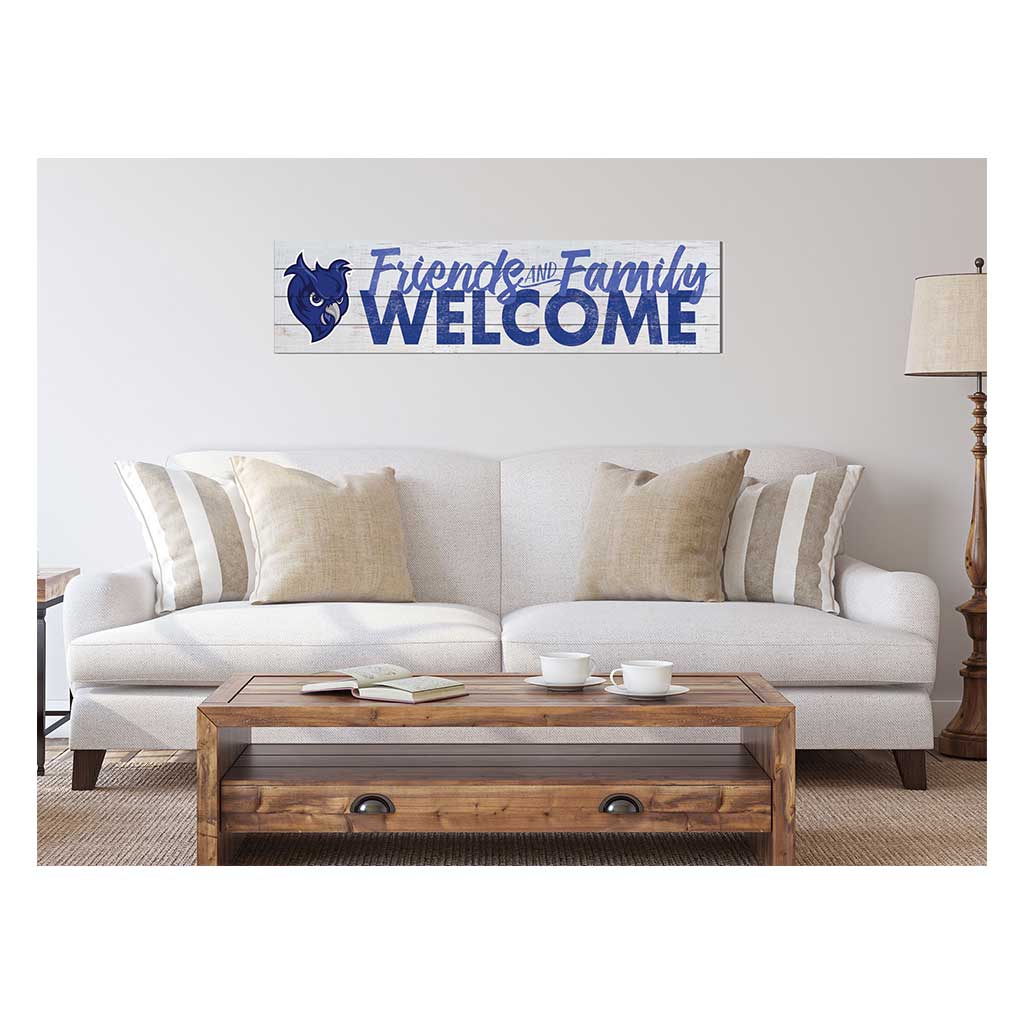 40x10 Sign Friends Family Welcome Southern Connecticut State Owls