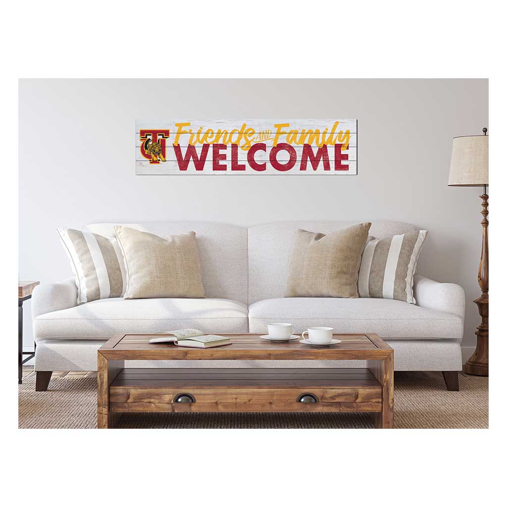 40x10 Sign Friends Family Welcome Tuskegee Golden Tigers