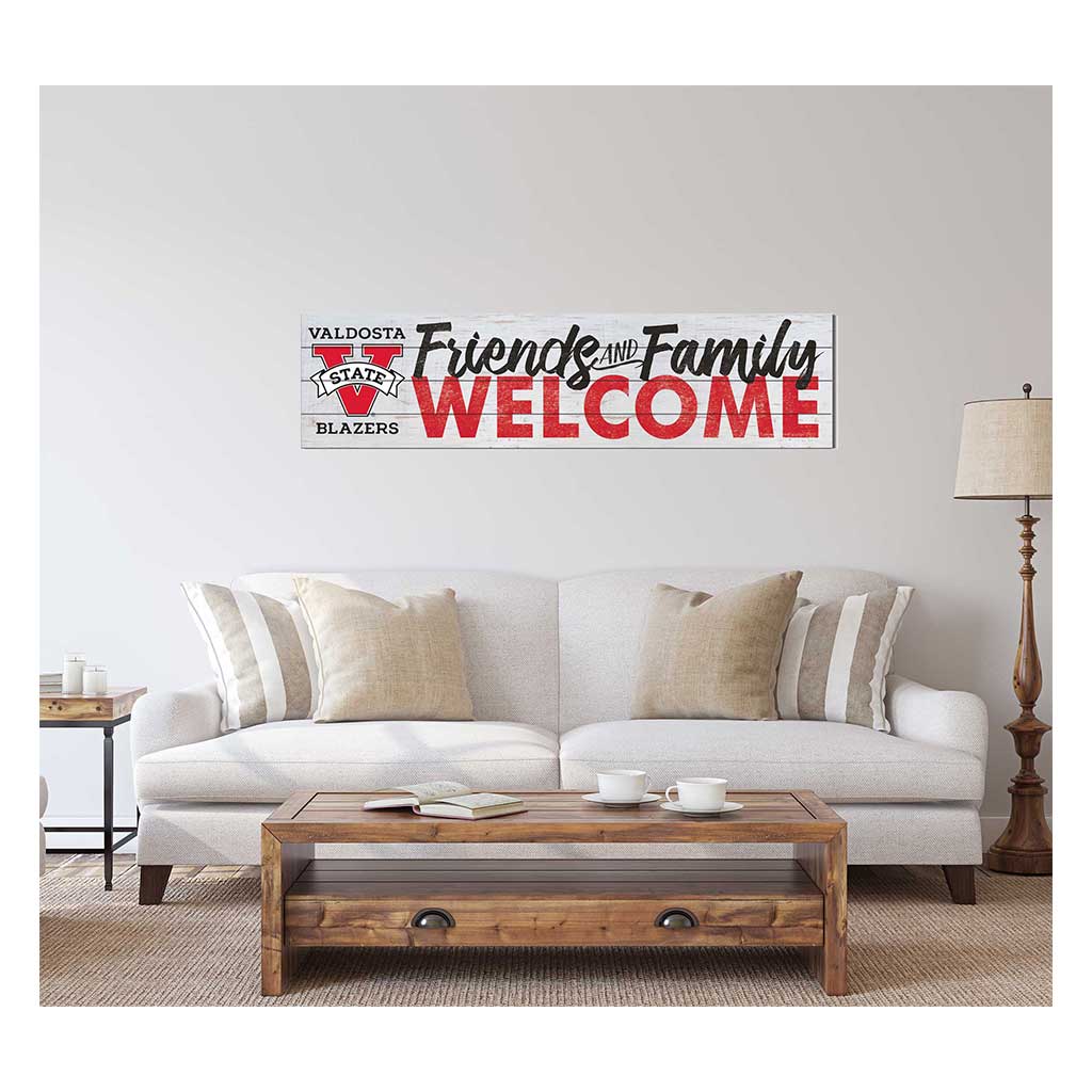 40x10 Sign Friends Family Welcome Valdosta State Blazers