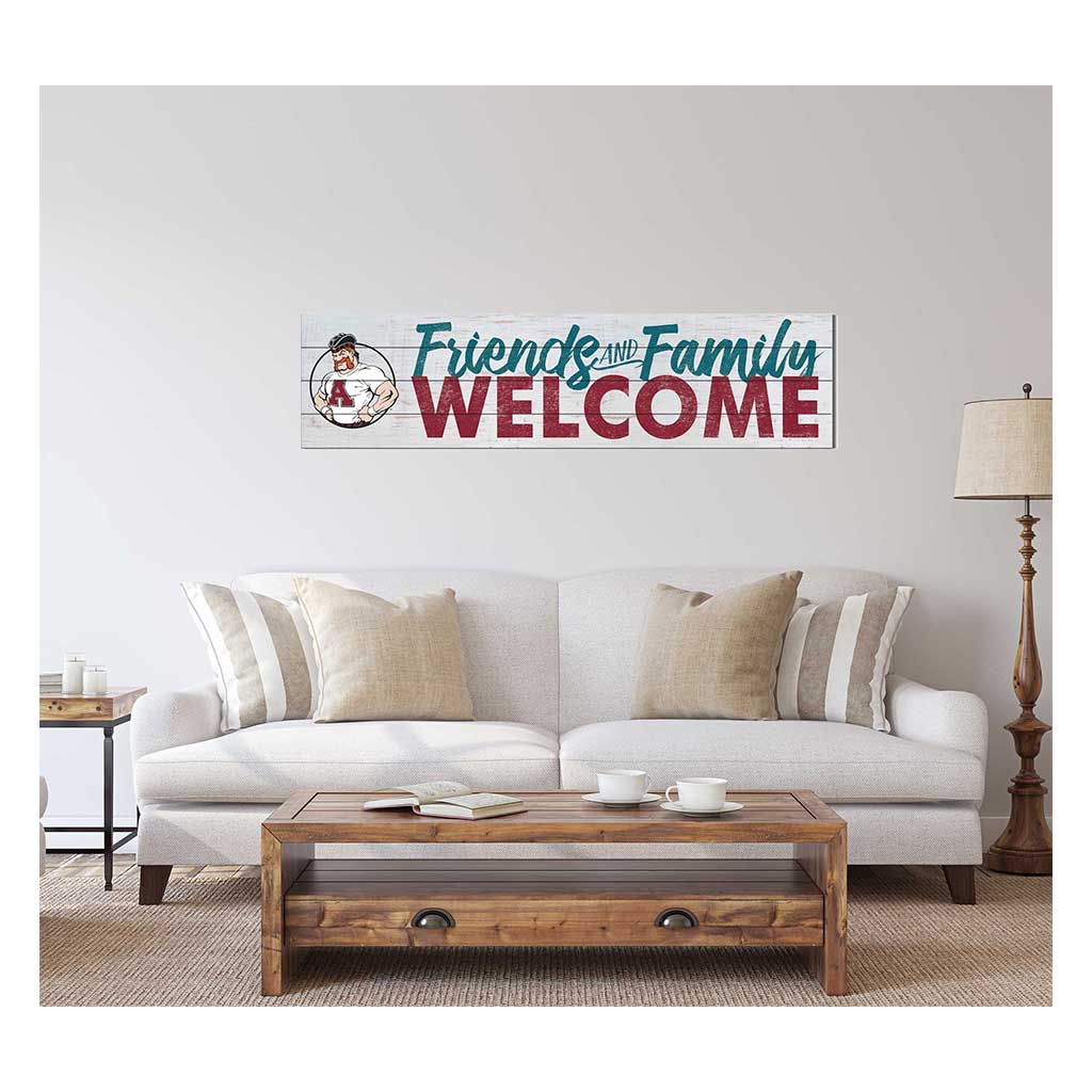 40x10 Sign Friends Family Welcome Alma College