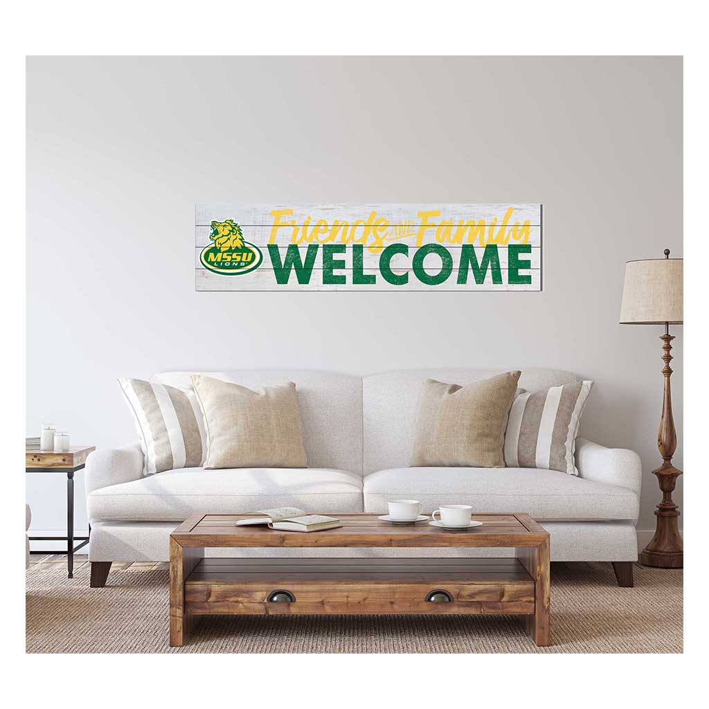 40x10 Sign Friends Family Welcome Missouri Southern State University Lions