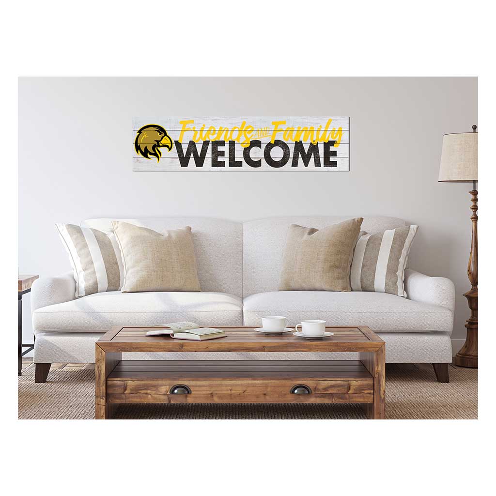 40x10 Sign Friends Family Welcome California State - Los Angeles GOLDEN EAGLES