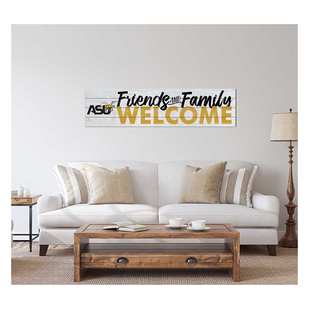 40x10 Sign Friends Family Welcome Alabama State HORNETS