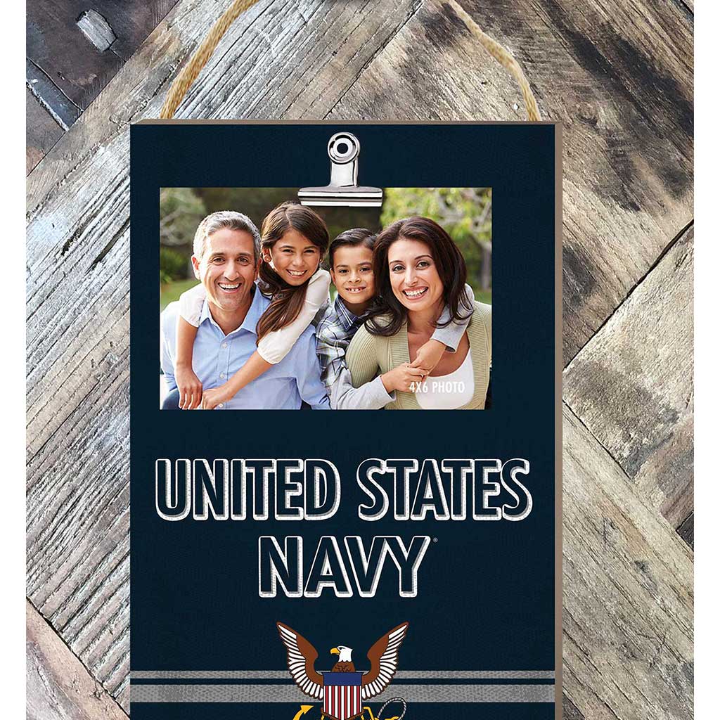 Hanging Clip-It Photo Colored Logo United States Navy