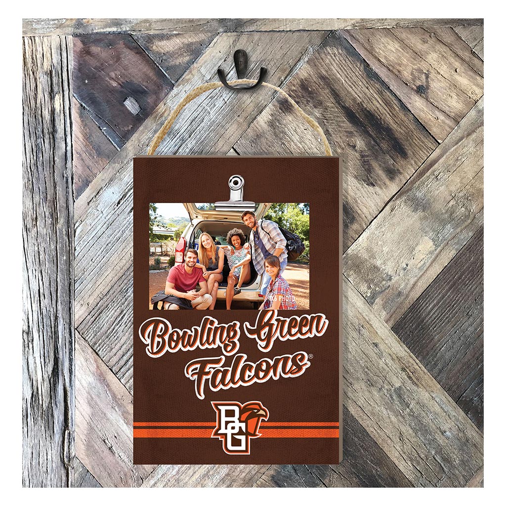 Hanging Clip-It Photo Colored Logo Bowling Green Falcons