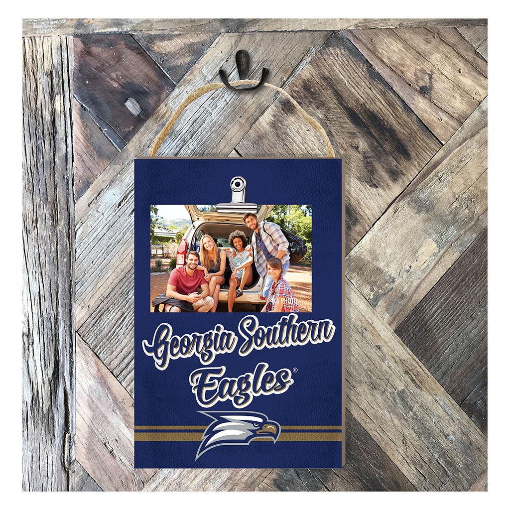 Hanging Clip-It Photo Colored Logo Georgia Southern Eagles