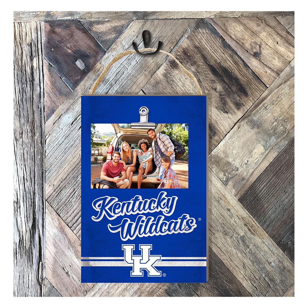 Hanging Clip-It Photo Colored Logo Kentucky Wildcats