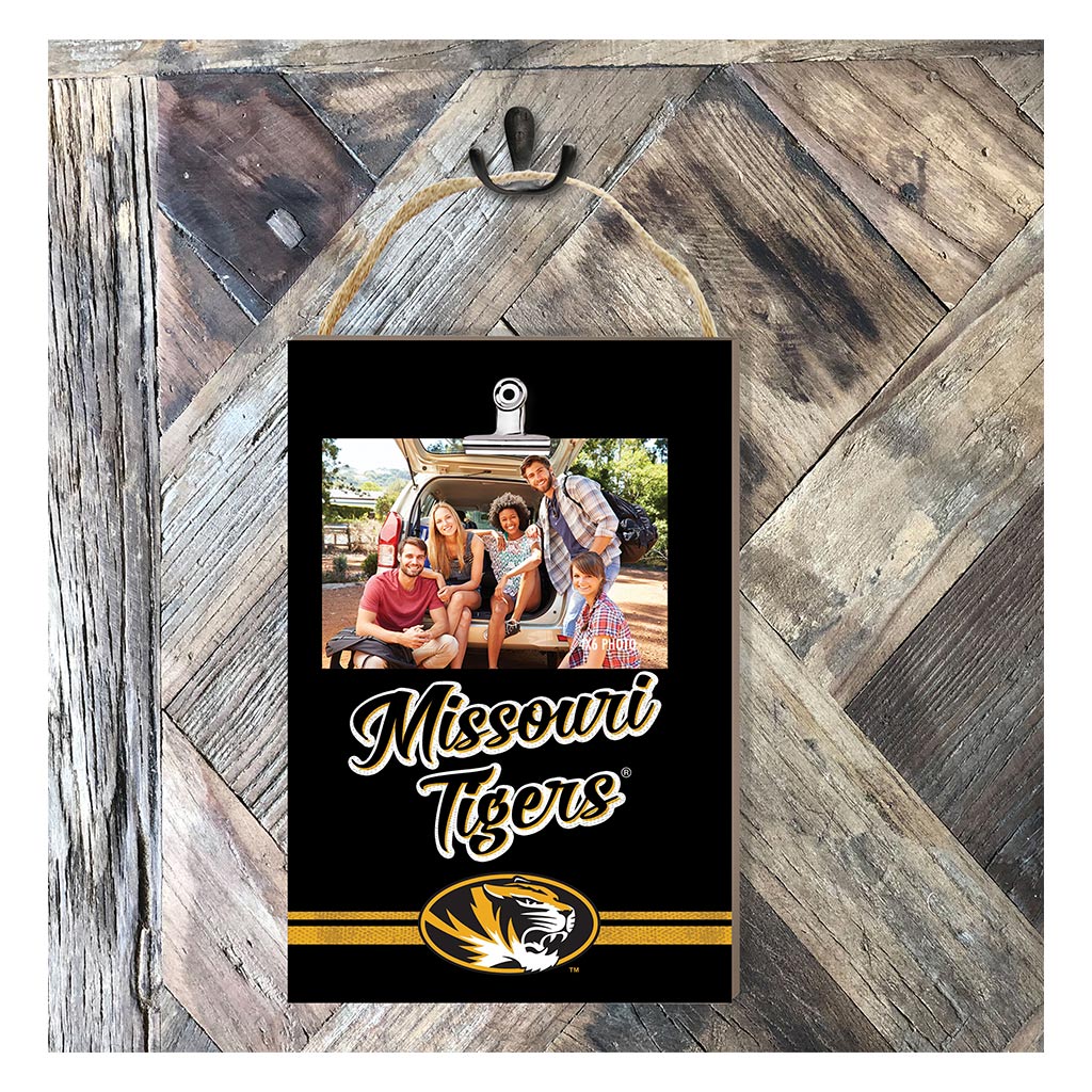 Hanging Clip-It Photo Colored Logo Missouri Tigers