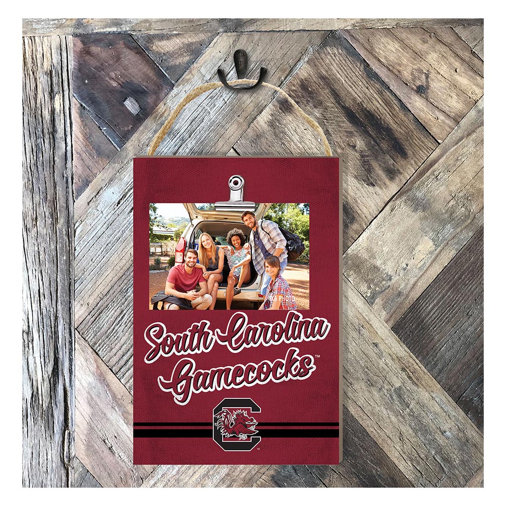 Hanging Clip-It Photo Colored Logo South Carolina Gamecocks