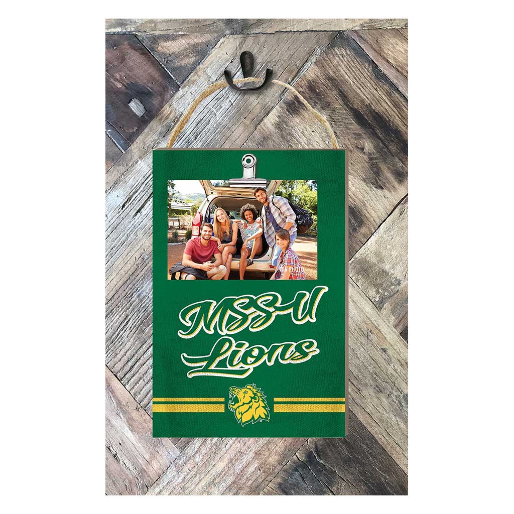 Hanging Clip-It Photo Colored Logo Missouri Southern State University Lions